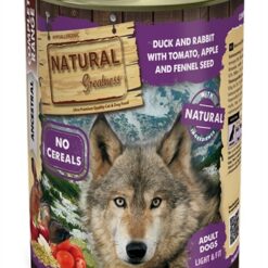 Natural Greatness Duck / Rabbit / Tomato / Apple / Fennel Seeds 400 GR
