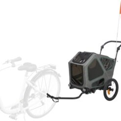Trixie Fietskar Grijs / Salie 62X80-130X92 CM