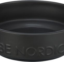Trixie Be Nordic Voerbak Hond Keramiek / Rubber Zwart 16 CM