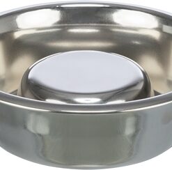 Trixie Voerbak Hond Slow Feeding Rvs 21 CM