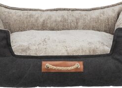 Trixie Be Nordic Hondenmand Fohr Zwart / Zand 100X80X30 CM