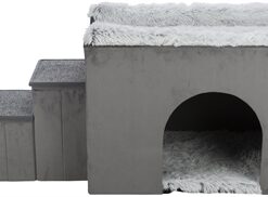 Trixie Hondenmand Huis Harvey Met Trap Grijs / Wit 154X60X60 CM