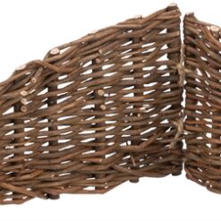 Trixie Hoekelement Voor Muizen En Hamsters Wilg 20X10X13Cm