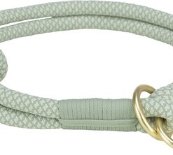 Trixie Halsband Hond Soft Half-Slip Saliegroen / Mint 40X1 CM
