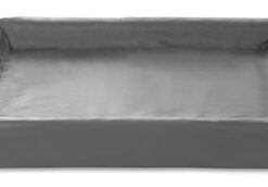 Bia Bed Kunstleer Hoes Hondenmand Grijs Bia-6 100X80X15 CM