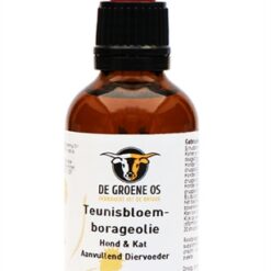 De Groene Os Teunisbloem-Borageolie Hond / Kat 50 ML