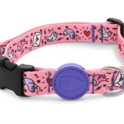 Morso Halsband Hond Gerecycled Sweet Tweet Roze 37-58X2,5 CM