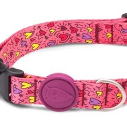Morso Halsband Hond Gerecycled Pink Think Roze 43-70X2,5 CM
