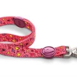 Morso Hondenriem Gerecycled Pink Think Roze 120X1,5 CM Tot 6 KG
