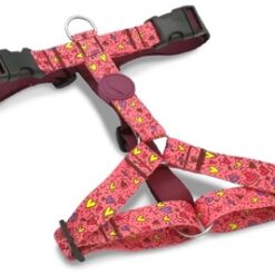 Morso Hondentuig H-Tuig Gerecycled Pink Think Roze 70-100X2,5 CM