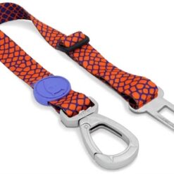 Morso Honden Autogordel Gerecycled Urban Lizard Rood 40-65X1,5 CM Tot 4 KG