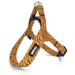 Morso Mini Hondentuig Verstelbaar Gerecycled Jungle Drum Oranje 29-38X2,5 CM