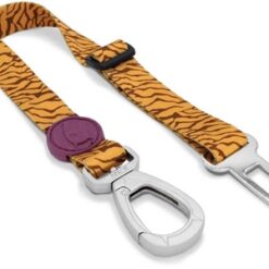 Morso Honden Autogordel Gerecycled Jungle Drum Groen 40-65X1,5 CM Tot 4 KG