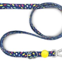 Morso Hondenriem Verstelbaar Gerecycled Color Invaders Paars 75-230X1,5 CM 4-20 KG