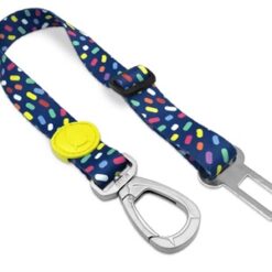 Morso Honden Autogordel Gerecycled Color Invaders Paars 40-65X2,5 CM Tot 80 KG