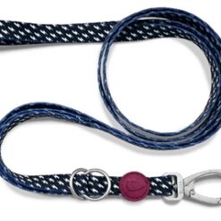Morso Hondenriem Verstelbaar Gerecycled Power Flow Zwart 65-200X2,5 CM 20-80 KG