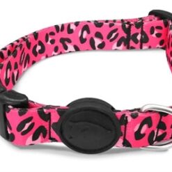 Morso Halsband Hond Gerecycled Bubble Leo Roze 30-42X1,5 CM