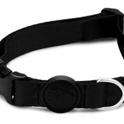 Morso Halsband Hond Gerecycled Pureness Zwart 37-58X2,5 CM