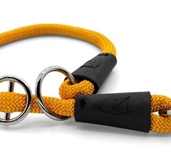 Morso Half Slip Halsband Hond Regular Rope Gerecycled Gold Goud 55X1 CM