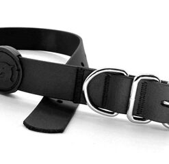 Morso Halsband Hond Waterproof Gerecycled Black Zwart 47-55X2,5 CM
