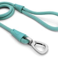 Morso Hondenriem Regular Rope Gerecycled Aquamarine Blauw 120X1 CM