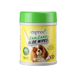 Espree Verzorgingsdoekjes Aloe Voor Oren Hond 60 St