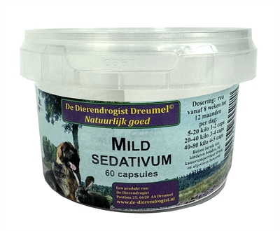 Dierendrogist Mild Sedativum Capsules 60 St