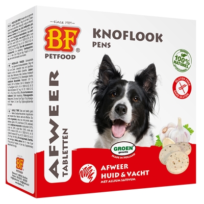 Bf Petfood Hondensnoepjes Knoflook Pens 55 St