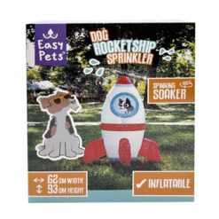 Easypets Summer Rocketship Sprinkler 60X55X93 CM