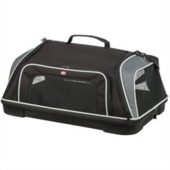 Trixie Hondentas Vliegtuigtas Boarding Zwart / Grijs 55X40X23 CM