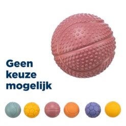 Trixie Bal Natuurrubber Assorti 4,5 CM