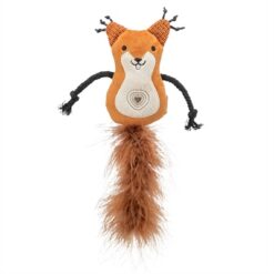 Trixie Eekhoorn Pluche Met Veerstaart Met Catnip 24 CM