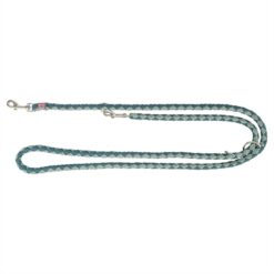 Trixie Hondenriem Cavo Verstelbaar Petrol / Salie Groen 200X1,2 CM