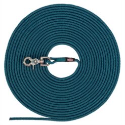 Trixie Hondenriem Sleeplijn Rond Zonder Handlus Petrol Blauw 5 Mtr X 0,6 CM