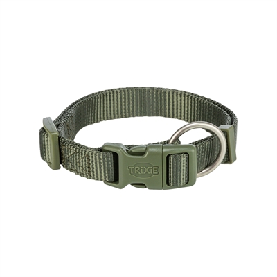 Trixie Halsband Hond Premium Olijfgroen 40-65X2,5 CM