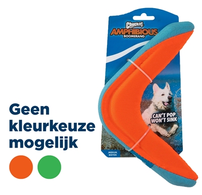 Chuckit Amphibious Boomerang Assorti M 25X18X3 CM