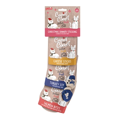 Cupid&Comet Kerstdiner Kerstsok Kat