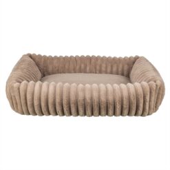 Trixie Hondenmand Lonni Ribfluweel Hoekig Lichtbruin 80X60 CM