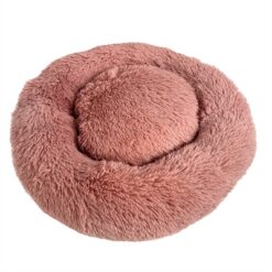 Sazzz Hondenmand Fluffy Oudroze 65X65X15 CM