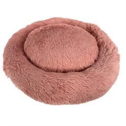 Sazzz Hondenmand Fluffy Oudroze 85X85X17 CM