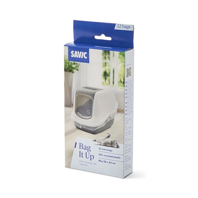 Savic Bag It Maxi Kattenbakzak Voor Nestor / Aseo 11,2X3,2X24,3 CM