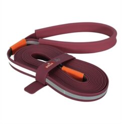 Zolux Bvk Sleeplijn Plat Siliconen Rood 5 Mtr X 1,5 CM