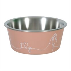 Zolux Love Voerbak Hond Roze 20,6 CM 1.7 LTR