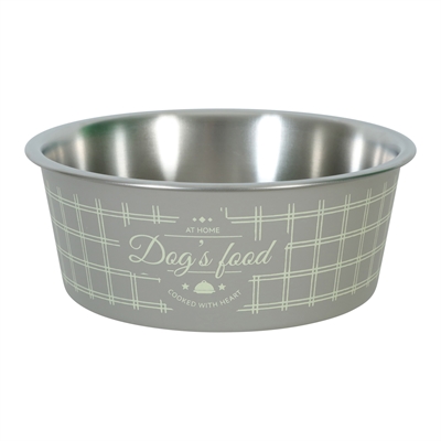 Zolux Food Voerbak Hond Taupe 17,8 CM 1,2 LTR