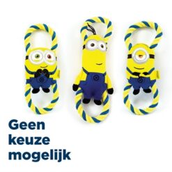 Minions Pluche Bob / Stuart / Kevin Aan Flostouw 28 CM