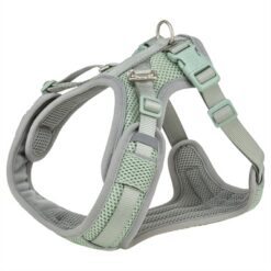 Trixie Hondentuig Premium Flexmesh Brede Borst Saliegroen S-M 48-69X2 CM