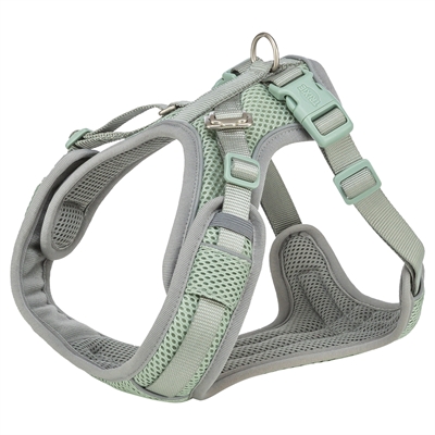 Trixie Hondentuig Premium Flexmesh Brede Borst Saliegroen M 58-80X2 CM