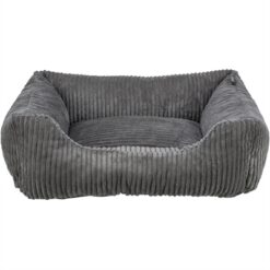 Trixie Hondenmand Jonna Vital Ribstof Donkergrijs 80X60 CM