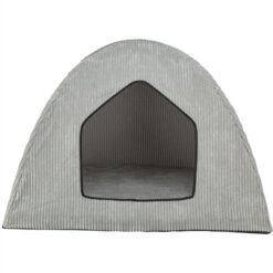 Trixie Hondenmand Tent Jonna Vital Ribstof Lichtgrijs 75X55X55 CM