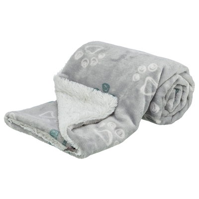Trixie Hondendeken Jimmy Soft Lichtgrijs 100X70 CM